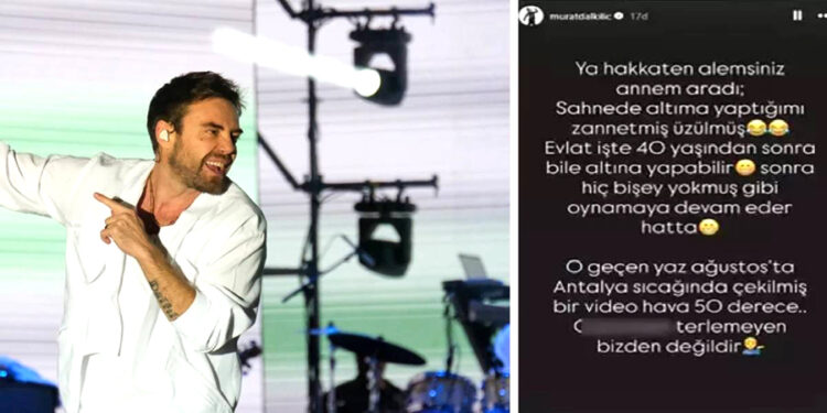 Murat Dalkılıç’ın ıslak görüntüsü sosyal medyayı salladı! ‘Annem altıma yaptım zannetmiş’