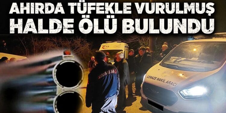 63 Yaşındaki Adam Ahırda Silahla Vurulmuş Halde Bulundu