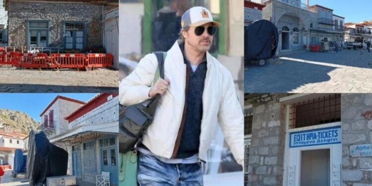 Ege’nin Suluca adasında Brad Pitt heyecanı