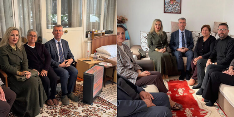 Kaymakam Ali Sırmalı’dan Şehit ailelerine Ramazan ziyareti