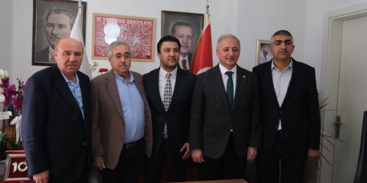 AK Parti Muğla Milletvekillerinden AK Parti Bodrum İlçe Başkanı ve Teşkilatına Hayırlı Olsun Ziyareti
