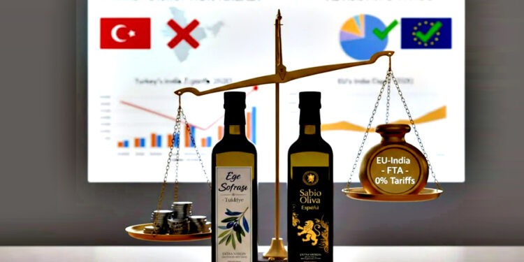 AB_ Hindistan ilişkileri Türk zeytinyağını vurdu… Zeytinyağı ihracatı risk ve tehdit altında