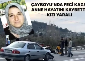 Otomobilin çarptığı elektrikli motosiklette anne öldü kızı yaralı