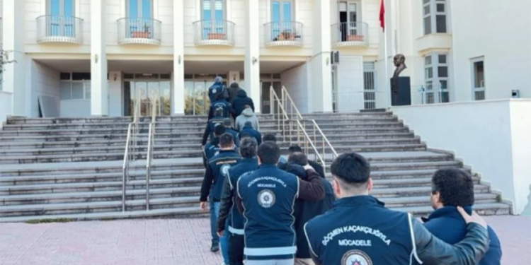 Bodrum’da Göçmen Kaçakçılığı Operasyonu: 9 Tutuklama