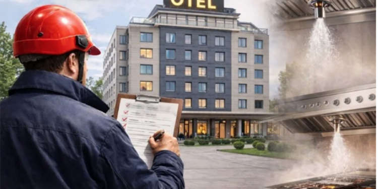 OTELLERDE YANGIN GÜVENLİĞİ RAPORU OLMAYAN TESİSLER KAPATILACAK