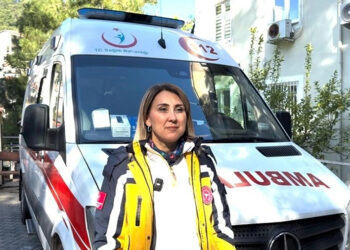 Marmaris yollarında bir kadın efsanesi!