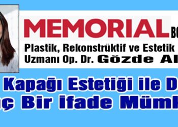 Memorial Bodrum Hastanesi Plastik, Rekonstrüktif ve Estetik Cerrahi Uzmanı Op. Dr. Gözde Akyol Yazdı
