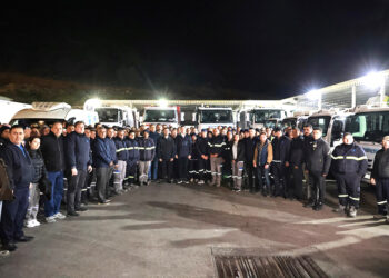Başkan Mandalinci Kademe’de Sahura Katıldı