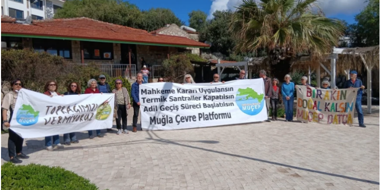 MUÇEP’ten Datça’da Sert Mesaj