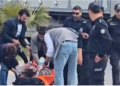 5 saat süren mücadelede şahıs hastaneye kaldırıldı