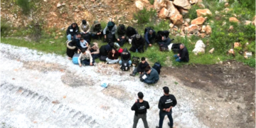 Mumcular’da 15 Düzensiz Göçmen Yakalandı