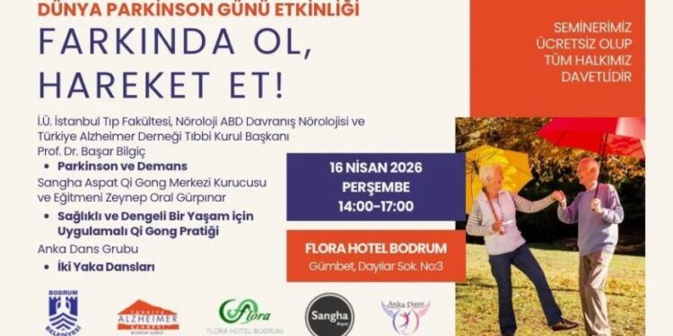 Parkinson Günü’nde “Farkında Ol Hareket Et” etkinliği düzenlendi