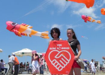 Bodrum Uçurtma Festivali, 21 yıldır Engelleri Gökyüzünde Kaldırıyor