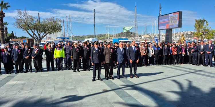 Türk Polis Teşkilatı’nın 181’inci Yılı Bodrum’da Törenle Kutlandı