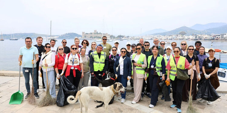 Bodrum’da Temizlik Seferberliği Yeniden Başladı