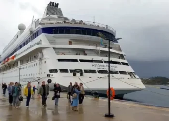 Bodrum’a sezonun ilk turist gemisi geldi
