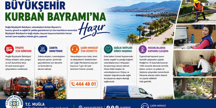 Büyükşehir Kurban Bayramı’na Hazır