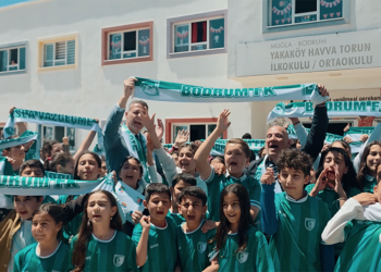 Okullarda Bodrum FK coşkusu