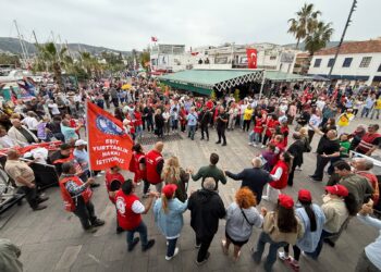 Bodrum’da 1 Mayıs Coşkusu