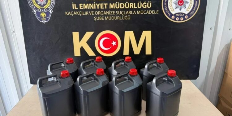 Bayram Öncesi Sahte Alkol Operasyonu: 475 Litre Etil Alkol Ele Geçirildi