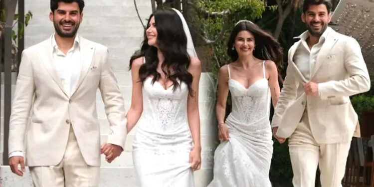 Nesrin Cavadzade sessiz sedasız evlendi: İlk nikah pozları geldi