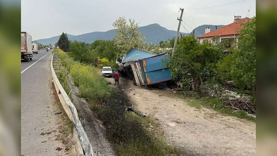 Muğla’da Korkutan Kaza