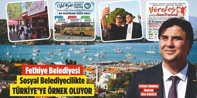 Fethiye Belediyesi Türkiye’nin En Başarılı İlk 10 Belediyesi Arasında!