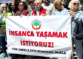 Emekliler Muğla’da alanda: 20 bin TL zam talebi
