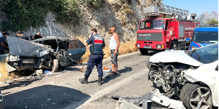 Muğla’da Feci Kaza: Otomobil Takla Attı 1’i Ağır 5 Yaralı