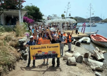 Bodrum’da “Kıyılar Halkındır” eylemleri Gümüşlük’ten başlıyor