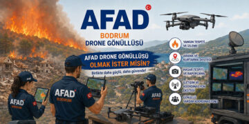 AFAD Bodrum Drone Gönüllüleri Ekibi Kuruluyor