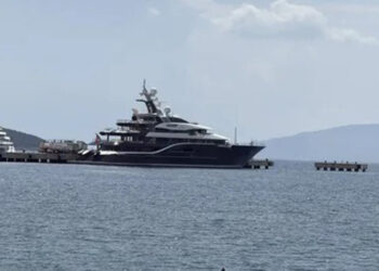 150 milyon dolarlık lüks yat Solandge Bodrum’da