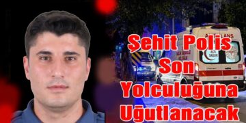 Şehit Polis Memuru Tayfun Baş Son Yolculuğuna Uğurlanacak
