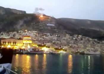 Bodrum’a komşu adada düzenlenen düğünde dinamit patladı, sesi Bodrum’dan duyuldu, bir kişi öldü