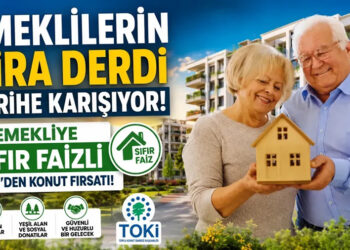 Emekliye Sıfır Faizli TOKİ Konut Projesi Geliyor