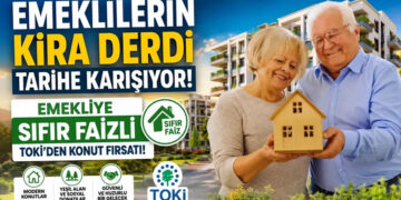 Emekliye Sıfır Faizli TOKİ Konut Projesi Geliyor