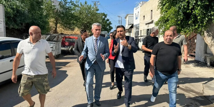 Kaymakam Sırmalı, Küçük Sanayi Sitesi esnafını dinledi