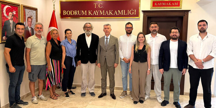 Kent Konseyi’nden Kaymakam Sırmalı’ya Nezaket Ziyareti