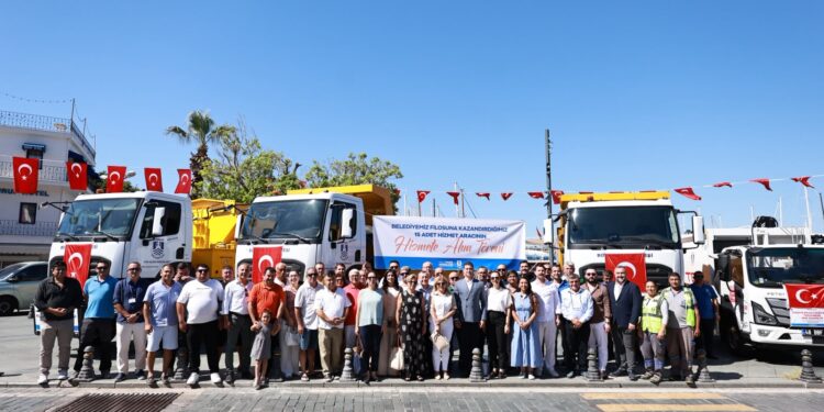 Bodrum Belediyesi Filosunu Güçlendiriyor