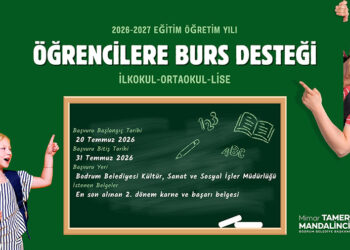 Bodrum Belediyesinden Öğrencilere Burs Desteği