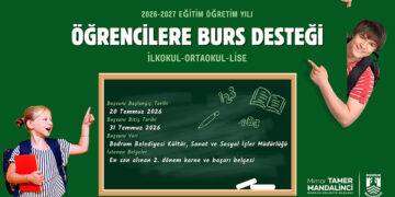 Bodrum Belediyesinden Öğrencilere Burs Desteği