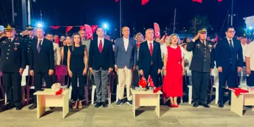 Bodrum’da 15 Temmuz’un 10. Yılında Demokrasi Nöbeti: Meydan Türk Bayraklarıyla Doldu