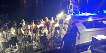 Muğla Açıklarında Göçmen Kaçakçılığı Operasyonu
