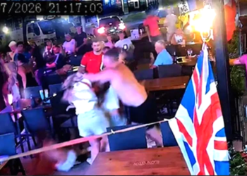 İngiliz turist dehşet saçtı..!