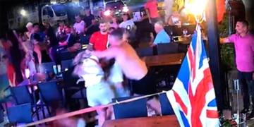 İngiliz turist dehşet saçtı..!