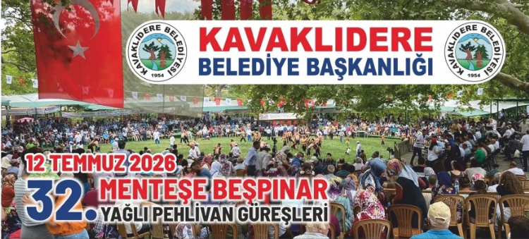 32. Menteşe Beşpınar Yağlı Pehlivan Güreşleri 12 Temmuz’da Düzenlenecek