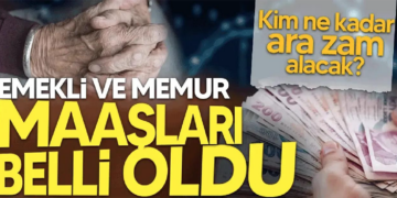 SSK, Bağ-Kur ve memur emeklisine ne kadar zam yapılacak?
