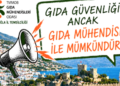 Gıda Mühendisleri Bodrum’da Basın Açıklaması Yapacak