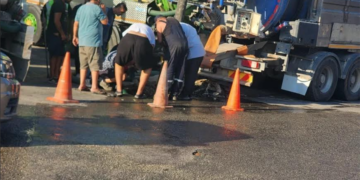 Bodrum’da Bu Kez Kanalizasyon Hattı Patladı