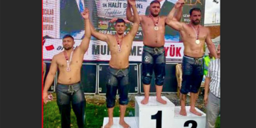 Muğlalı Pehlivanlar Samsun’da Kürsüyü Kapattı!